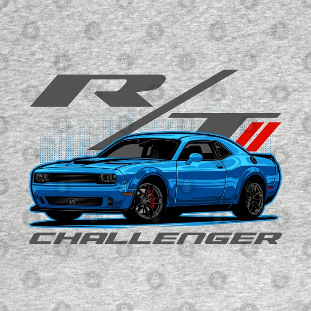 Blue Challenger R/T by idrdesign